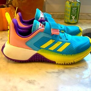 LEGO Adidas sneakers size 2Y
